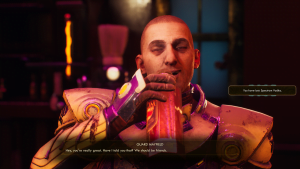 The Outer Worlds Guard Mayfield The City and the Stars Spectrum Vodka