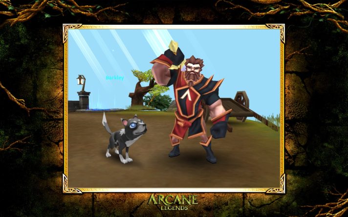 Arcane Legends pet system mmo spacetime studios