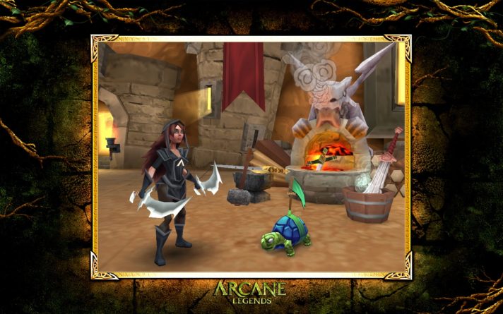 Arcane Legends pet system mmo spacetime studios