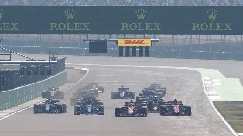 F1 2018 Race Start