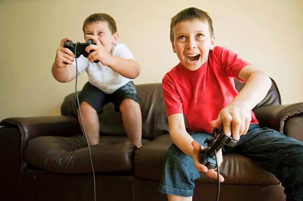 gaming children kids ps2