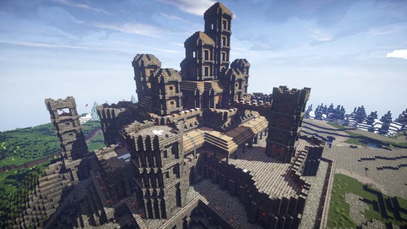 Minecraft Castle Image