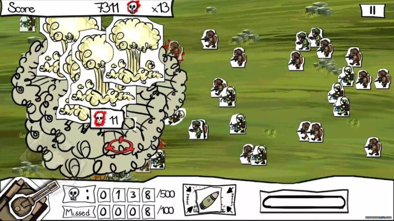 Paper Wars Cannon Fodder Devastation Switch Review Screenshot 3