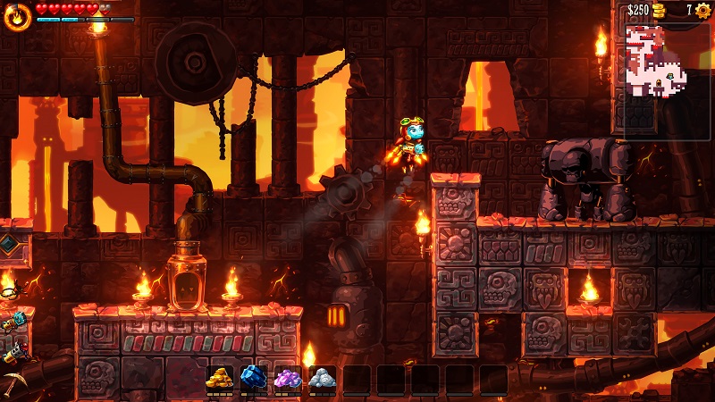 SteamWorld Dig 2 Gameplay 3