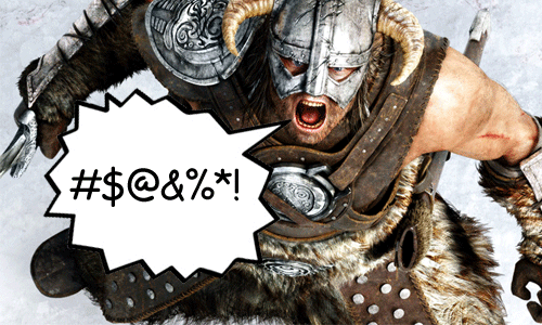 Cursing In The Elder Scrolls