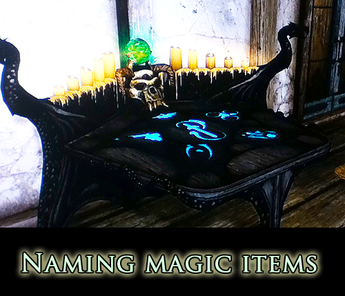 Skyrim Magic Items