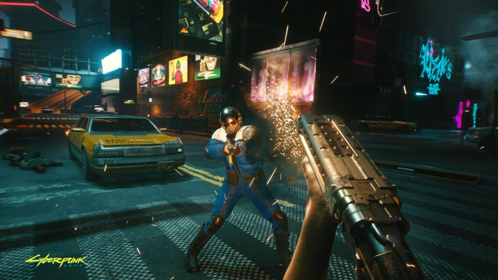 Cyberpunk 2077 Chaos Of Law And Violence Like Gta V