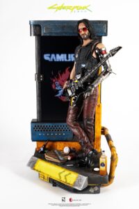 Cyberpunk 2077 Figurine Johnny Silverhand Guitar