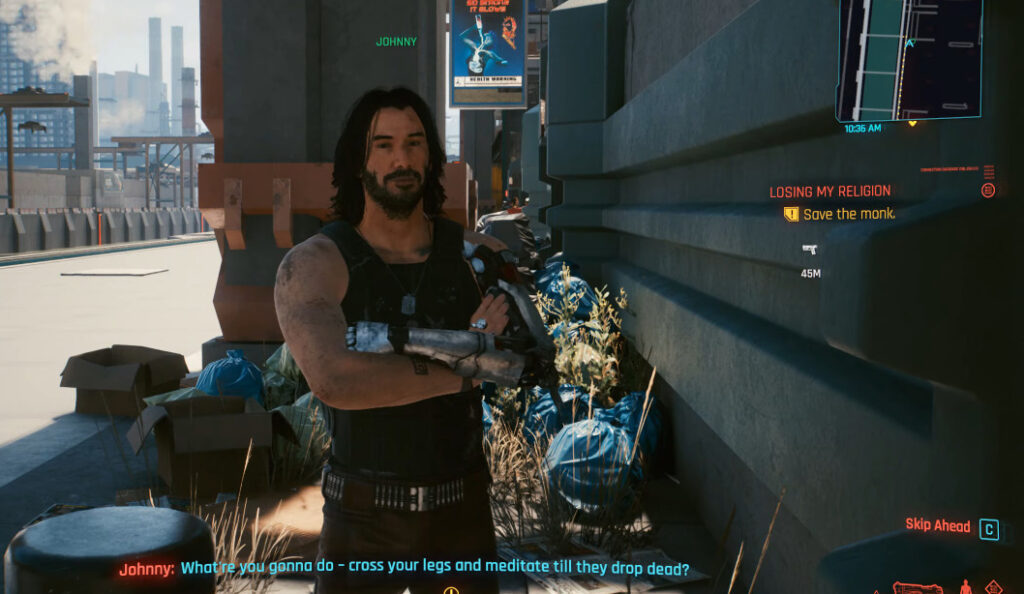 Cyberpunk 2077 Johnny Silverhand Guide Losing My Religion