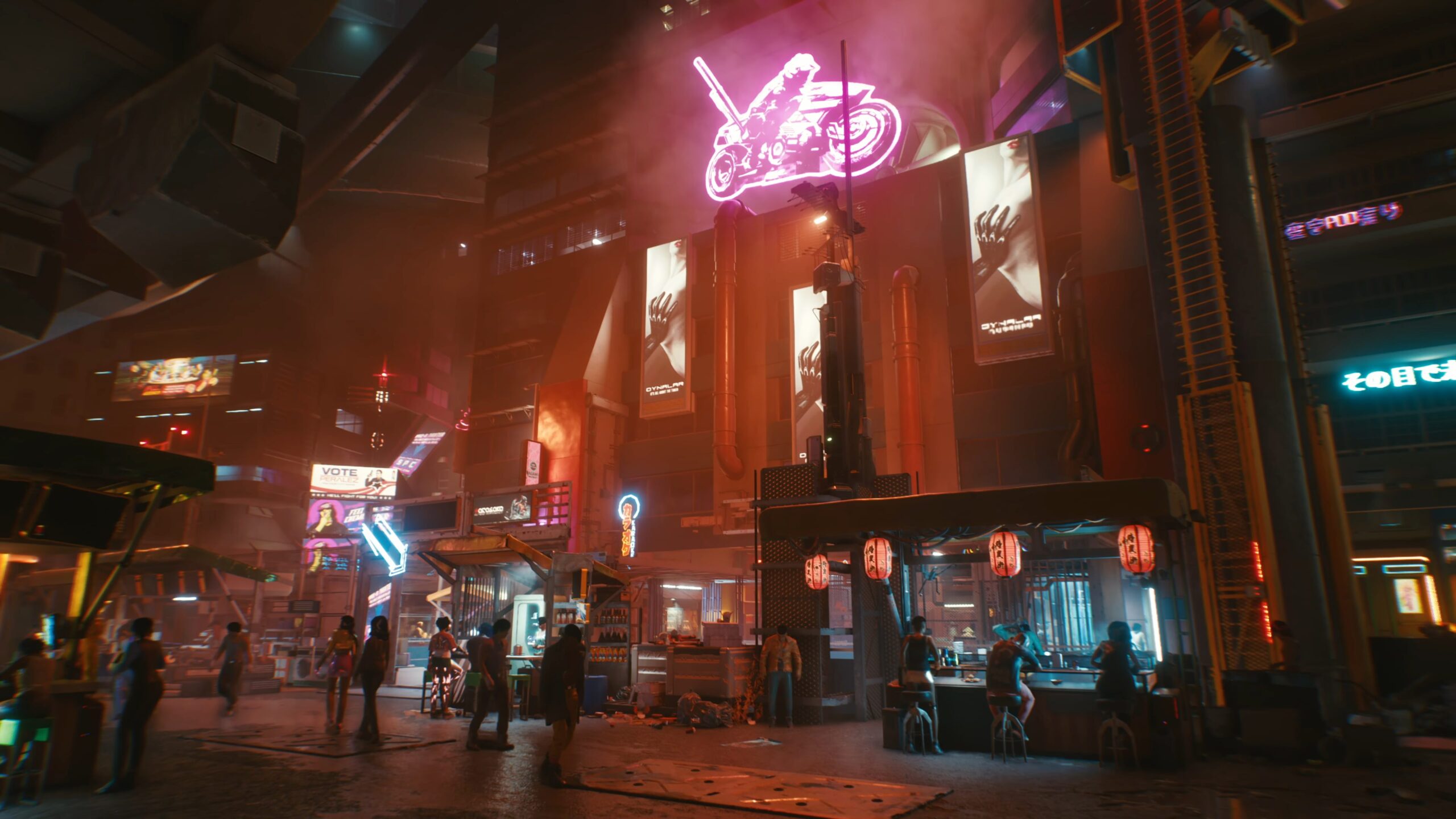 Cyberpunk 2077 - Night City Travel Exploration