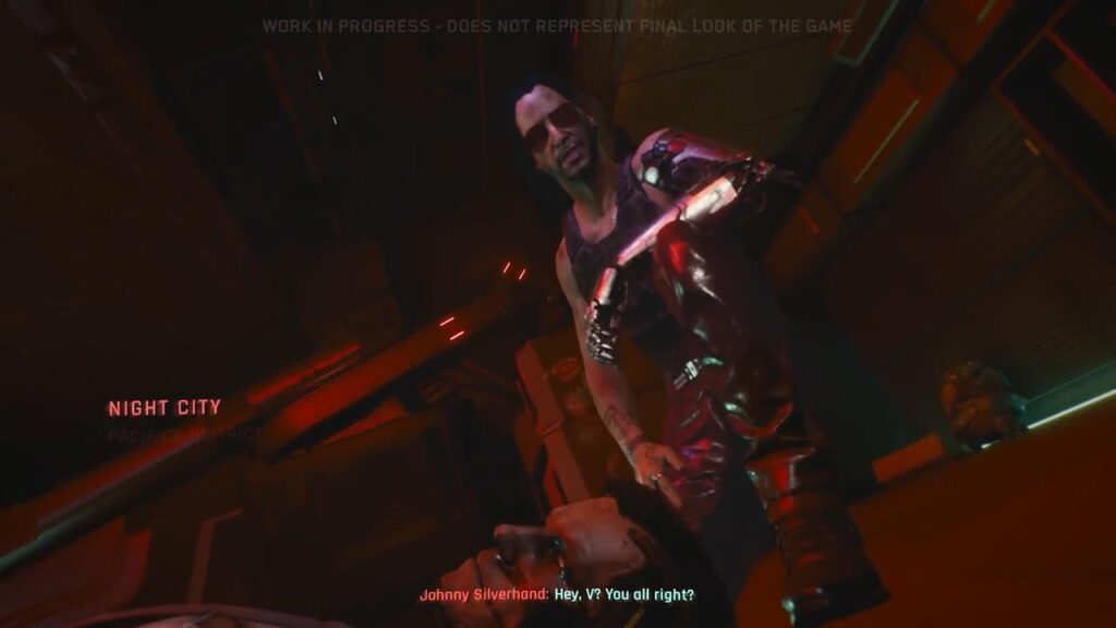 Cyberpunk 2077 Rockerboy Johnny Silverhand