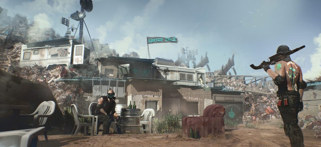 Cyberpunk 2077 The Outskirts Southern Desert Badlands