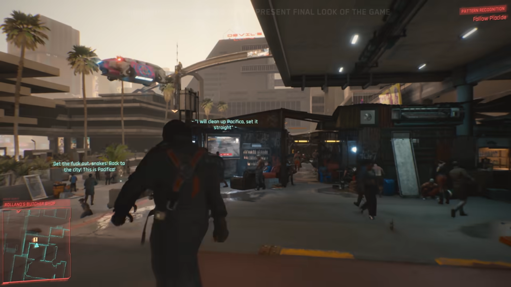 Cyberpunk 2077 Walking Through Streets Events Happen