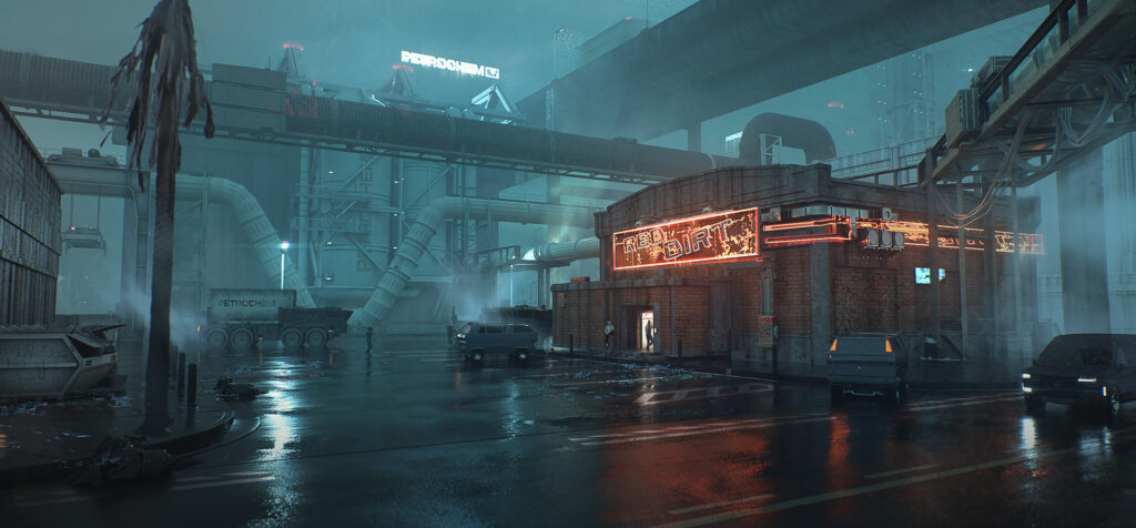 Cyberpunk2077 Watson Northside Industrial District