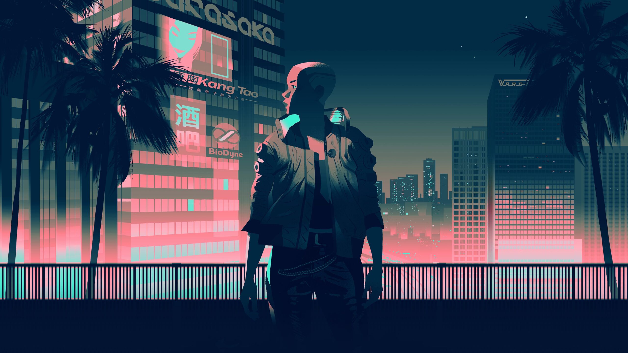 Cyberpunk 2077 Illustration Contest Entry Balcony