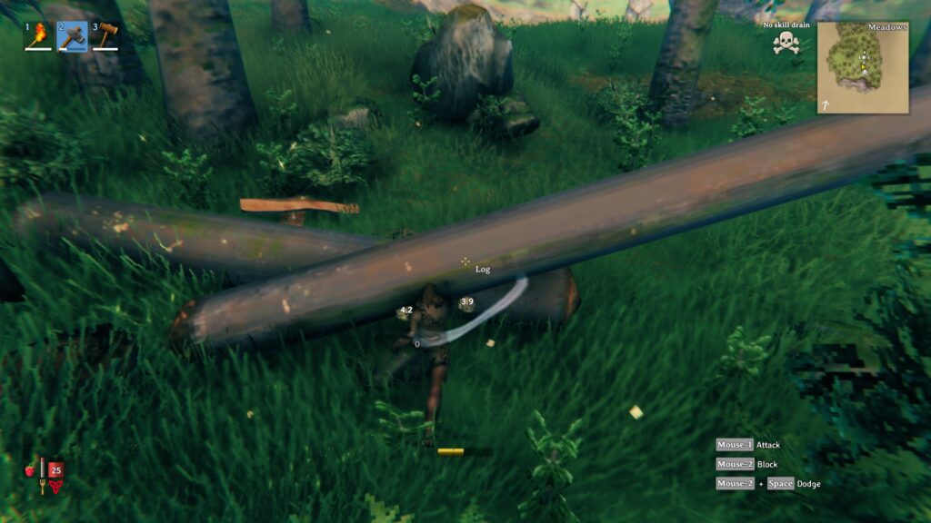 Valheim Beginner's Guide Chopping Trees Tips and Tricks