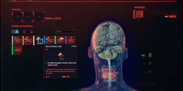 Cyberpunk 2077 Cyberware Guide Frontal Cortex