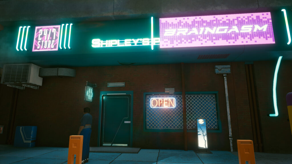 Fake Vendor Night City Cyberpunk That Could Have Been 2