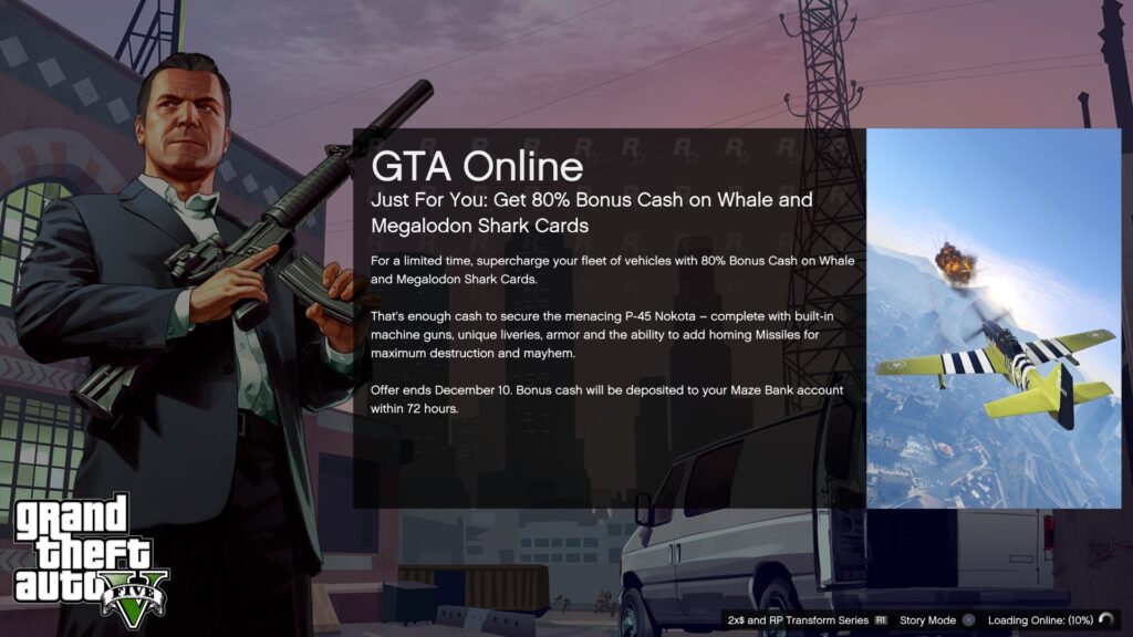 GTA V Online Loading