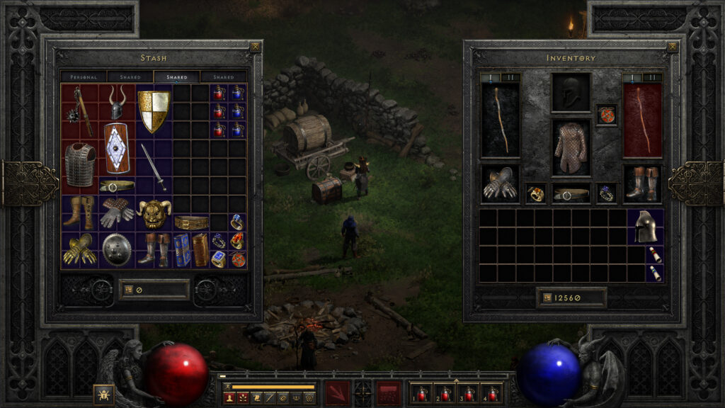 diablo ii technical alpha changes shared stash