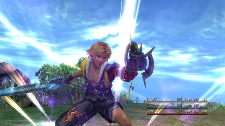 final fantasy hd remaster battle system tidus 812517403