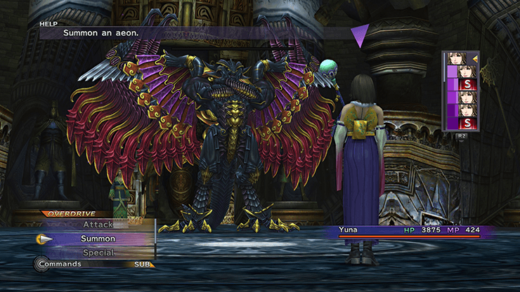 ffx hd 01478 remiem temple belgemine bahamut