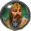 stranded king circle portrait dice legacy