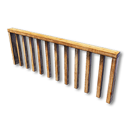 item wood railing refined