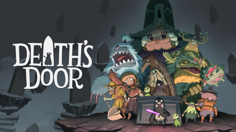 deaths door comes today to playstation switch featured image key art