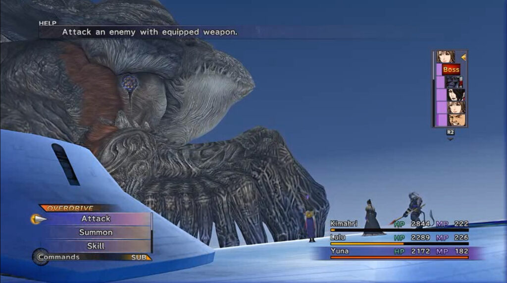 final fantasy x right fin