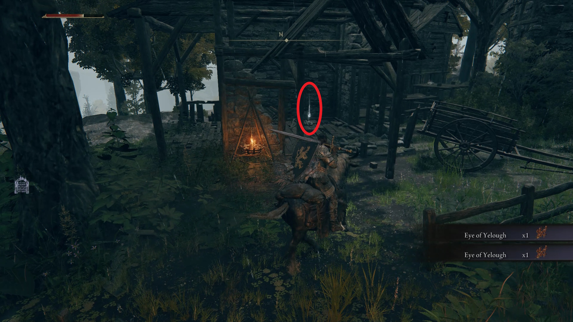 flame crest wooden shield location elden ring