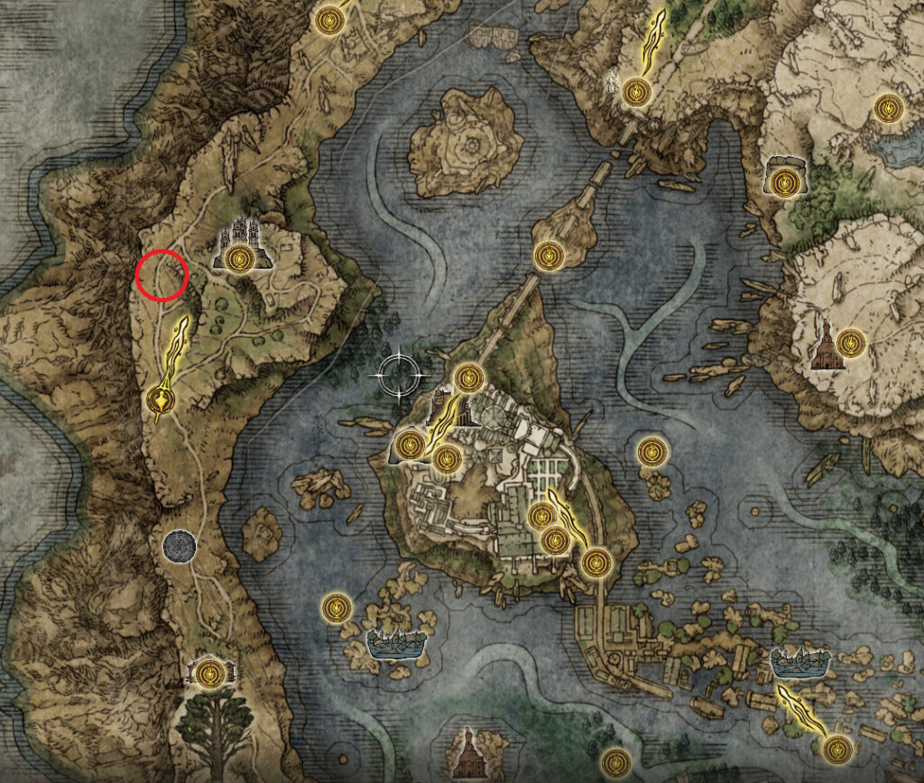 location of jellyfish shield elden ring