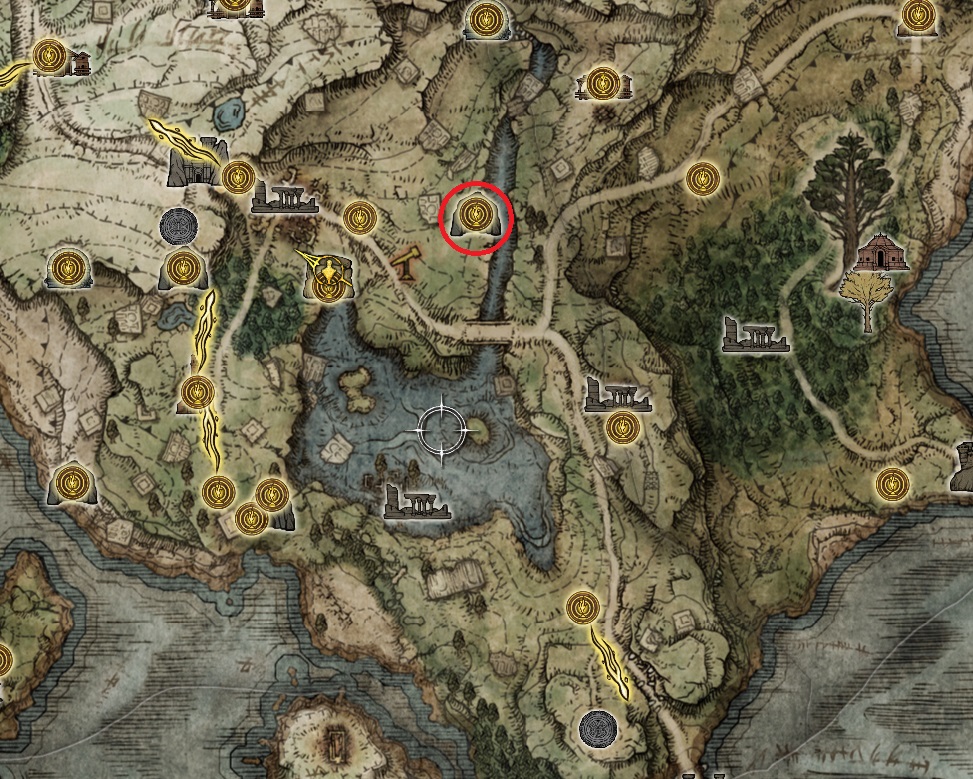 murkewater cave location elden ring