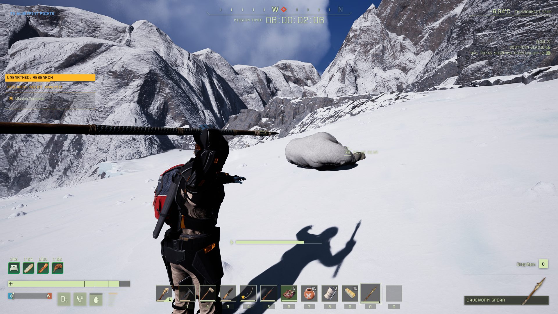 icarus guide hunting polar bears spear attack pose