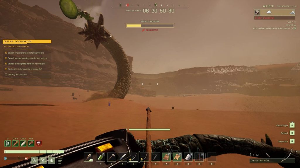 icarus mission walkthrough dust up extermination riverlands sandworm poison spit