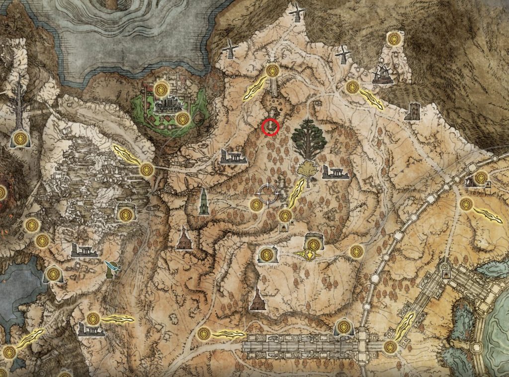 location of radiant gold mask elden ring