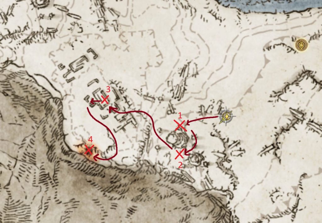 routing 3 consecrated snowfield elden ring