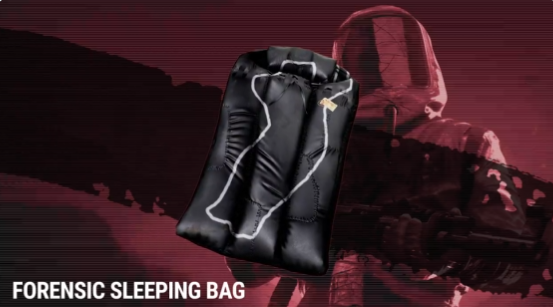 forensic sleeping bag