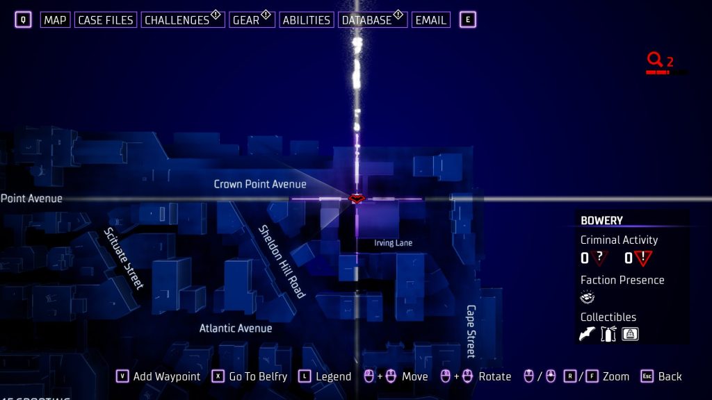 gotham knights batarang bowery 3 map