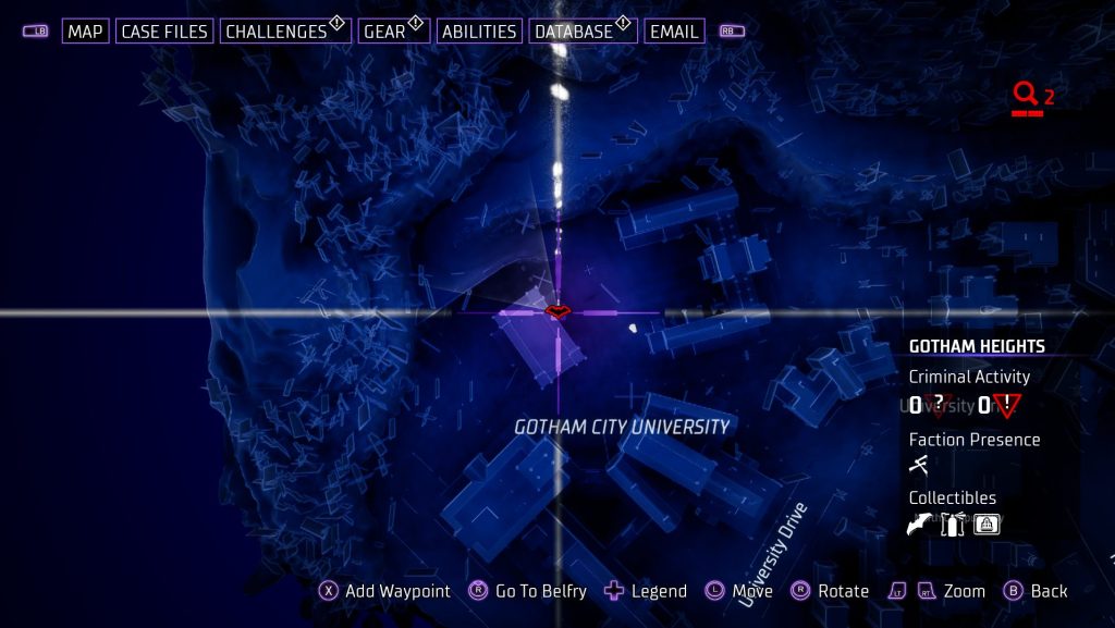 gotham knights batarang gotham heights 3 map