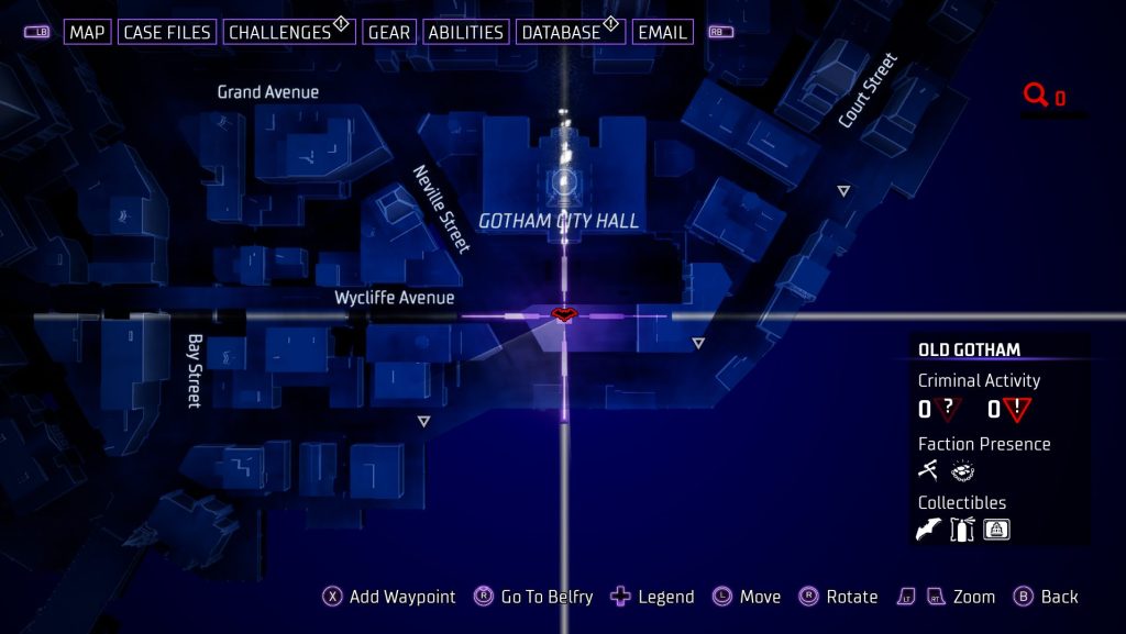 gotham knights batarang old gotham 3 map