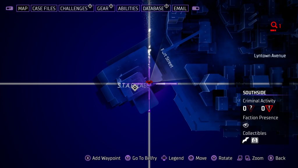 gotham knights batarang southside 2 map