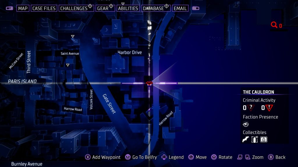 gotham knights batarang the cauldron 4 map