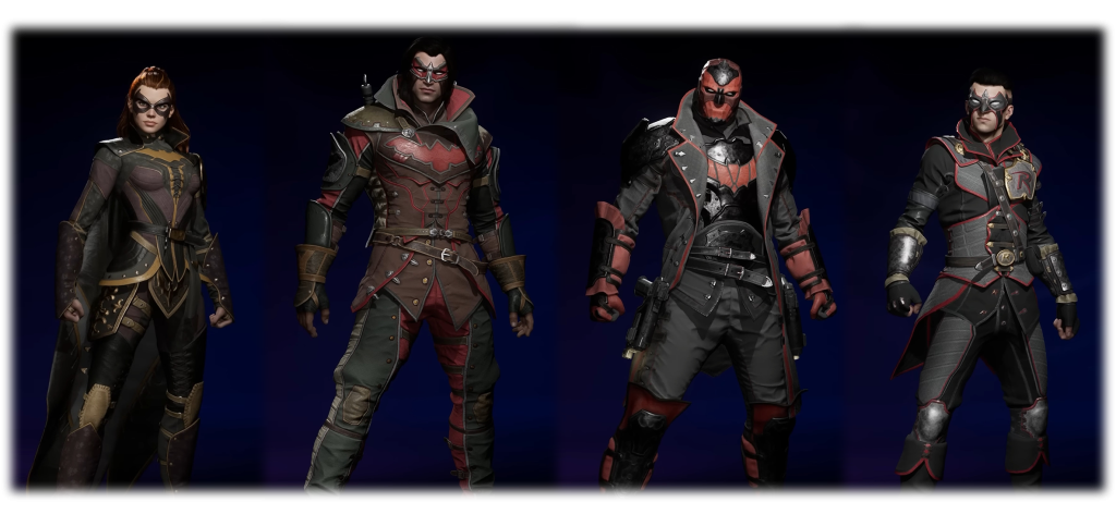 privateer suit style gotham knights