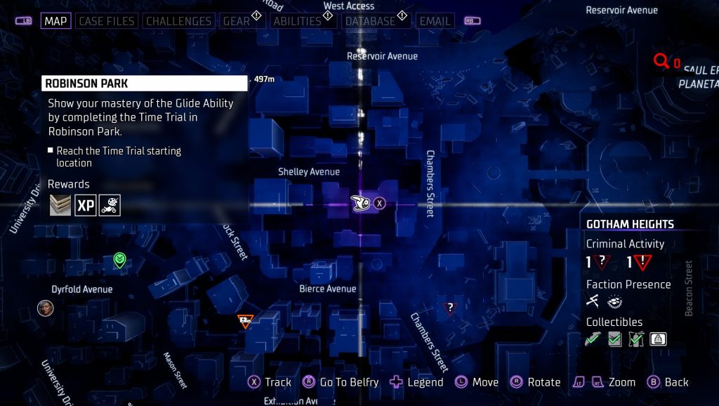 gotham knights time trial batgirl 4 map