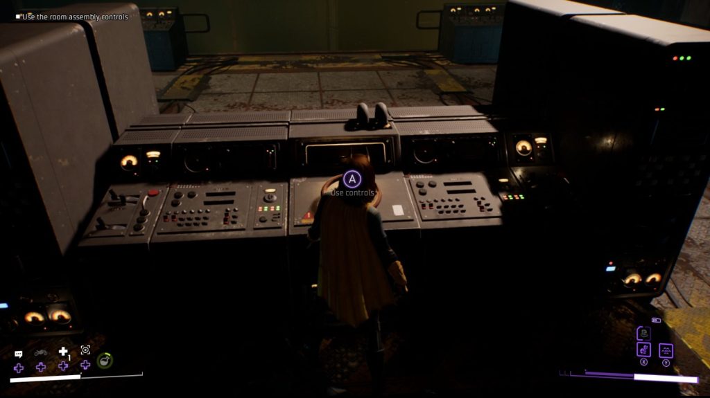 use room assembly controls inside gothams walls mission 5.1 gotham knights