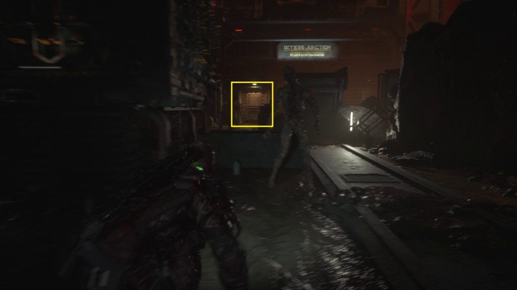 door in bulldozer room 2 below walkthrough callisto protocol