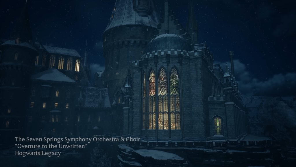 hogwarts legacy overture to the unwritten hogwarts outside