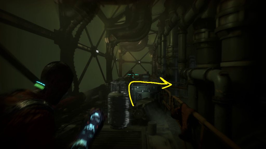 right turn to ladder habitat walkthrough callisto protocol