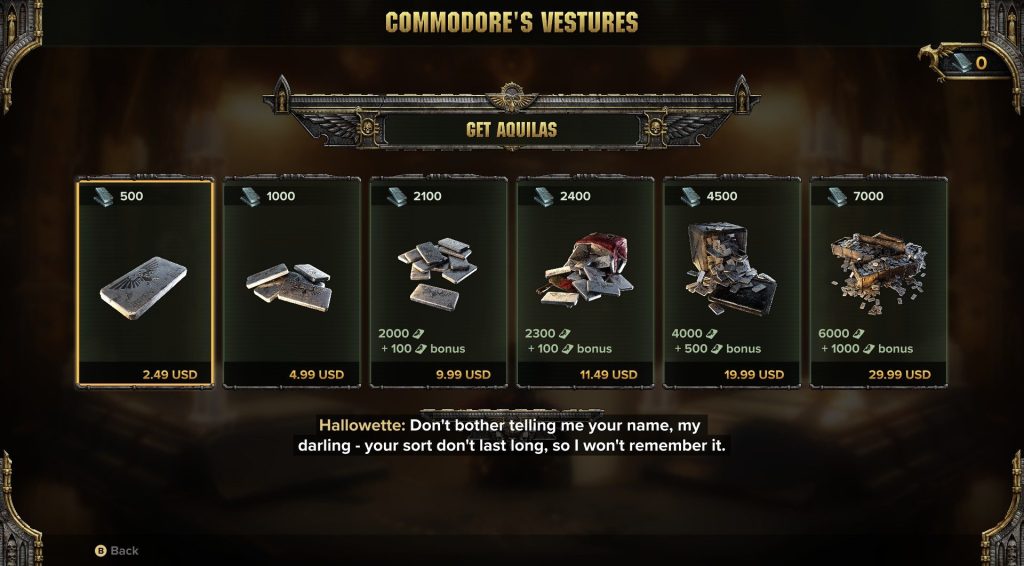 warhammer 40k darktide store premium currency warhammer 40k darktide 